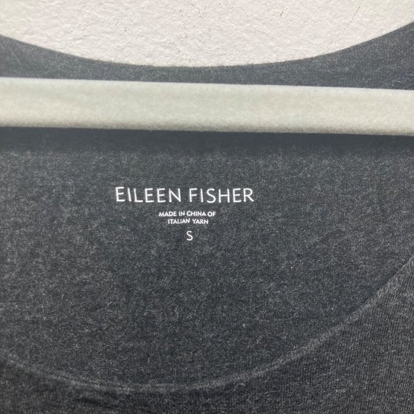 Eileen Fisher gray lightweight basic tank top career-wear small - Picture 2 of 6